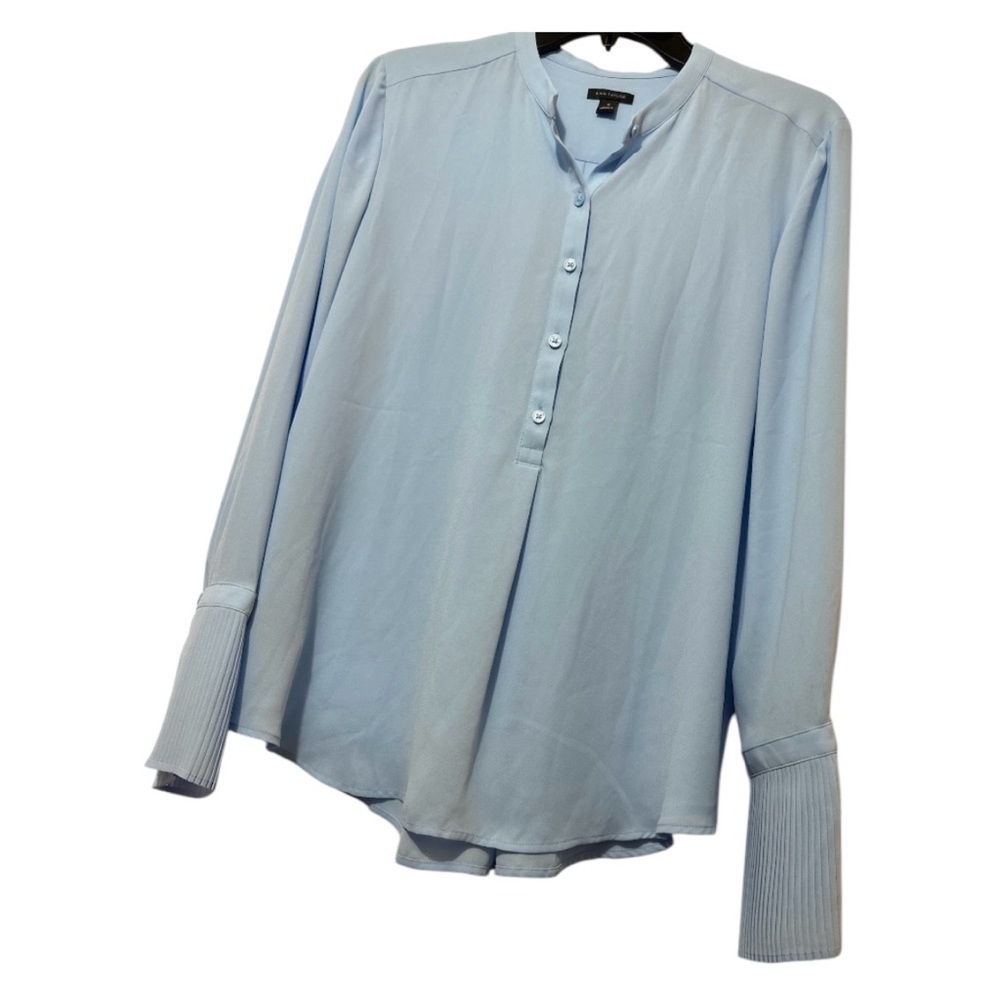 Ann Taylor Light Blue Blouse